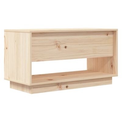 vidaXL TV-Schrank 74x34x40 cm Massivholz Kiefer