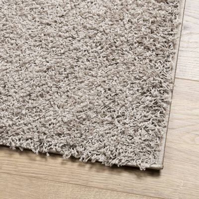 vidaXL Shaggy-Teppich PAMPLONA Hochflor Modern Beige 80x250 cm