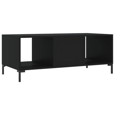 vidaXL Couchtisch Schwarz 102x50x40 cm Holzwerkstoff