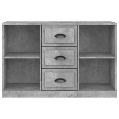 vidaXL Sideboard Betongrau 104,5x35,5x67,5 cm Holzwerkstoff