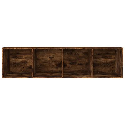 vidaXL Bücherschrank/TV-Schrank Räuchereiche 36x30x143cm Holzwerkstoff