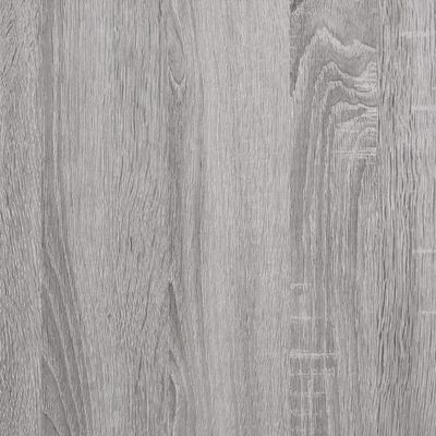 vidaXL Bettgestell mit Schubladen Grau Sonoma 90x190 cm