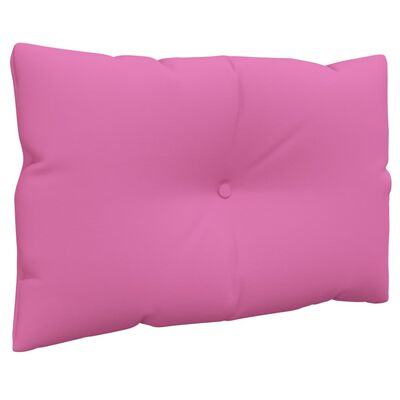 vidaXL Palettenkissen 3 Stk. Rosa Oxford-Stoff