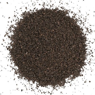 vidaXL Basalt-Kies 25 kg Schwarz 1-3 mm