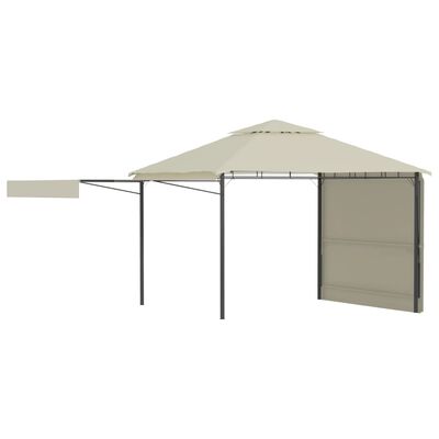 vidaXL Pavillon mit Doppelt Erweiterten Dächern 3x3x2,75 cm 180 g/m²