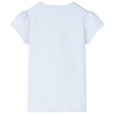 Kinder-T-Shirt Hellblau 104