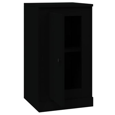 vidaXL Sideboards 2 Stk. Schwarz 37,5x35,5x67,5 cm Holzwerkstoff