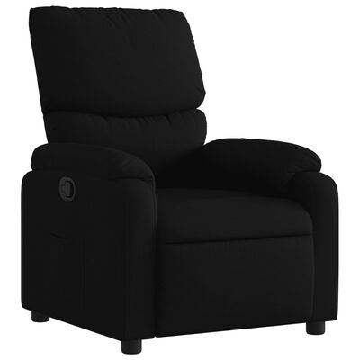 vidaXL Relaxsessel Schwarz Stoff