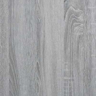vidaXL Couchtisch Grau Sonoma 100x100x48,5 cm Holzwerkstoff
