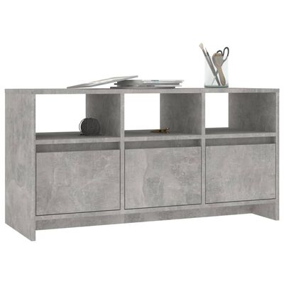 vidaXL TV-Schrank Betongrau 102x37,5x52,5 cm Holzwerkstoff