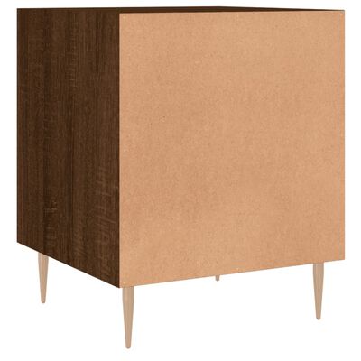 vidaXL Nachttisch Braun Eichen-Optik 40x40x50 cm Holzwerkstoff