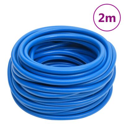 vidaXL Luftschlauch Blau 0,6" 2 m PVC