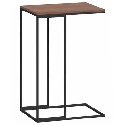 vidaXL Beistelltisch Schwarz 40x30x59 cm Holzwerkstoff