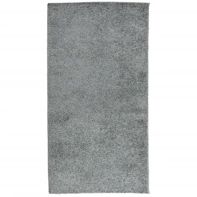 vidaXL Teppich Shaggy Hochflor Modern Grün 80x150 cm