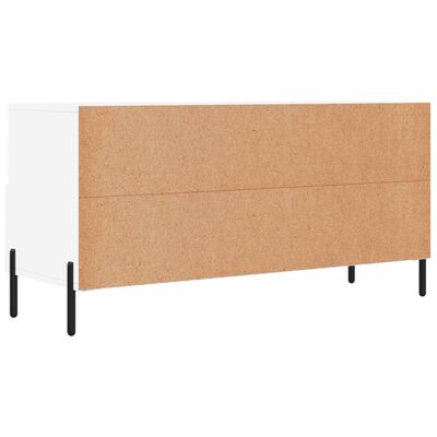 vidaXL TV-Schrank Weiß 102x36x50 cm Holzwerkstoff