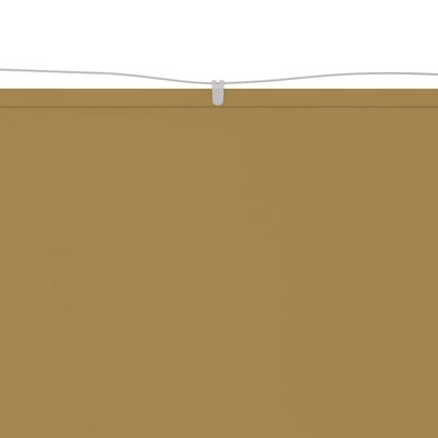 vidaXL Senkrechtmarkise Beige 180x600 cm Oxford-Gewebe