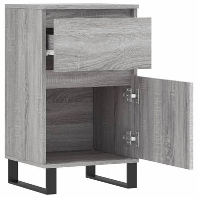 vidaXL Sideboard Grau Sonoma 40x35x70 cm Holzwerkstoff