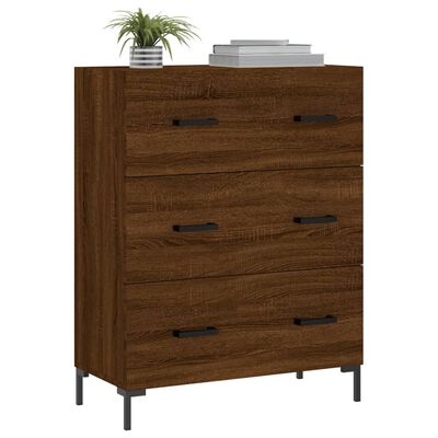 vidaXL Sideboard Braun Eichen-Optik 69,5x34x90 cm Holzwerkstoff