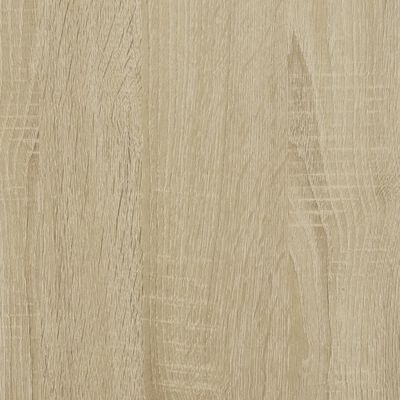 vidaXL Bettgestell mit Schubladen Sonoma-Eiche 135x190cm Holzwerkstoff