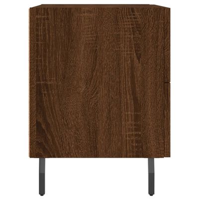 vidaXL Nachttisch Braune Eiche 40x35x47,5 cm Holzwerkstoff