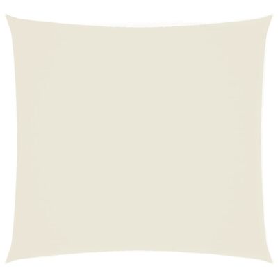 vidaXL Sonnensegel Oxford-Gewebe Quadratisch 2x2 m Creme