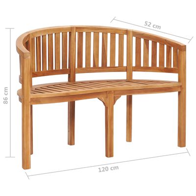 vidaXL 3-tlg. Garten-Lounge-Set Massivholz Teak