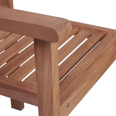 vidaXL Stapelbare Gartenstühle mit Kissen 8 Stk. Massivholz Teak