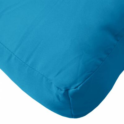 vidaXL Palettenkissen Hellblau 60x60x8 cm Oxford-Gewebe