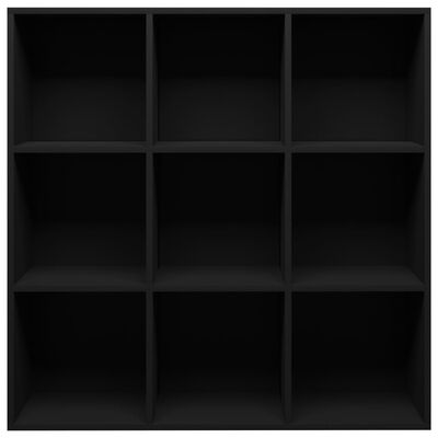 vidaXL Bücherregal Schwarz 98x29x97,5 cm Holzwerkstoff