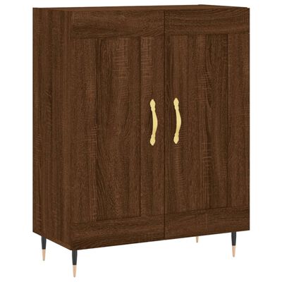 vidaXL Sideboard Braun Eichen-Optik 69,5x34x90 cm Holzwerkstoff