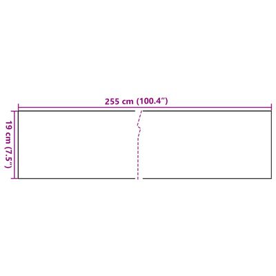 vidaXL Balkon-Sichtschutze 10 Stk. Anthrazit 255x19 cm Poly Rattan