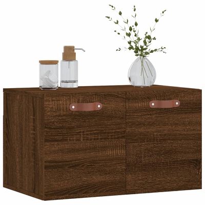 vidaXL Wandschrank Braun Eichen-Optik 60x36,5x35cm Holzwerkstoff