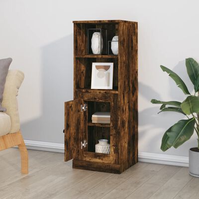 vidaXL Highboard Räuchereiche 36x35,5x103,5 cm Holzwerkstoff