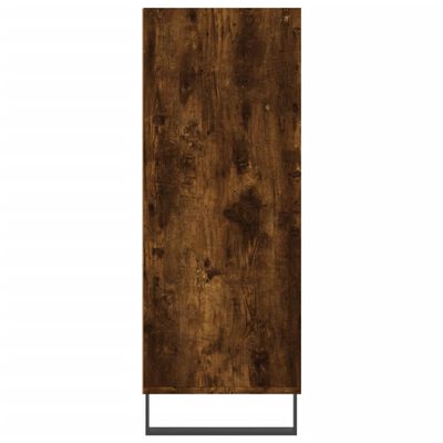 vidaXL Regalschrank Räuchereiche 69,5x32,5x90 cm Holzwerkstoff