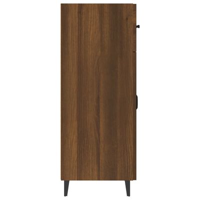 vidaXL Sideboard Braun Eichen-Optik 69,5x34x90 cm Holzwerkstoff