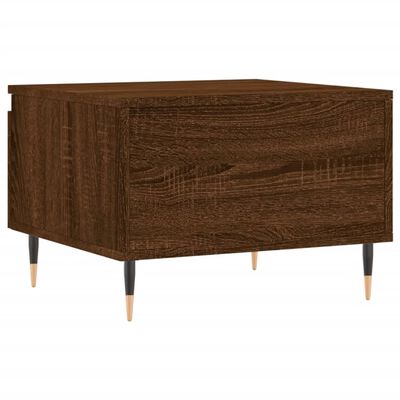 vidaXL Couchtisch Braun Eichen-Optik 50x46x35 cm Holzwerkstoff