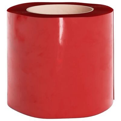 vidaXL Türvorhang Rot 200x1,6 mm 50 m PVC