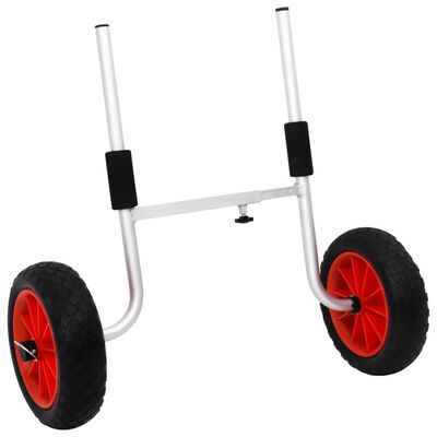 vidaXL Kajak-Trolley Abnehmbar 100 kg Aluminium