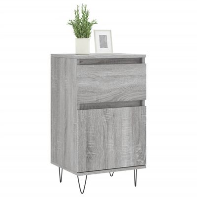 vidaXL Sideboard Grau Sonoma 40x35x70 cm Holzwerkstoff