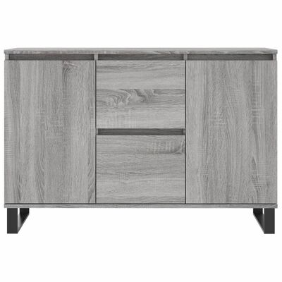 vidaXL Sideboard Grau Sonoma 104x35x70 cm Holzwerkstoff