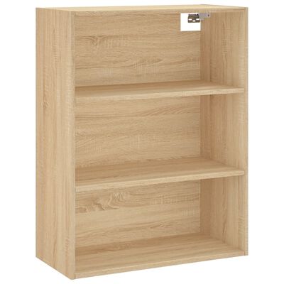 vidaXL Highboard Sonoma-Eiche 69,5x34x180 cm Holzwerkstoff