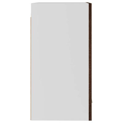 vidaXL Hängeschrank Braun Eichen-Optik 39,5x31x60 cm Holzwerkstoff