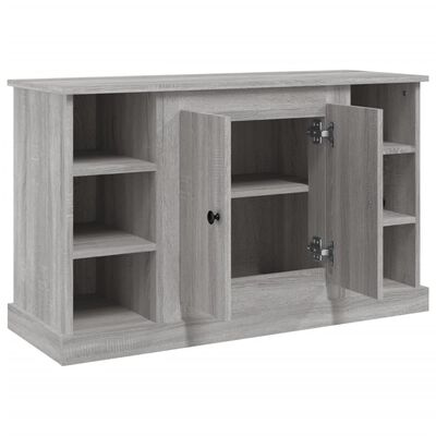 vidaXL Sideboard Grau Sonoma 100x35,5x60 cm Holzwerkstoff