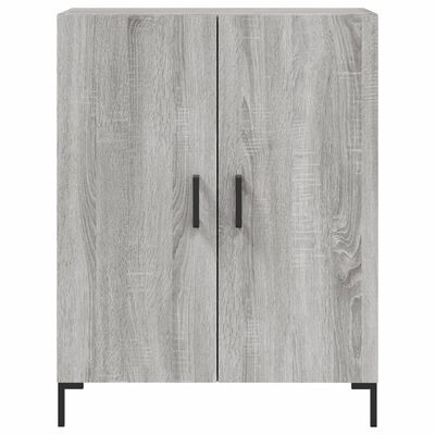 vidaXL Highboard Grau Sonoma 69,5x34x180 cm Holzwerkstoff