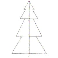 vidaXL Weihnachtsbaum in Kegelform 240 LEDs Indoor Outdoor 118x180 cm