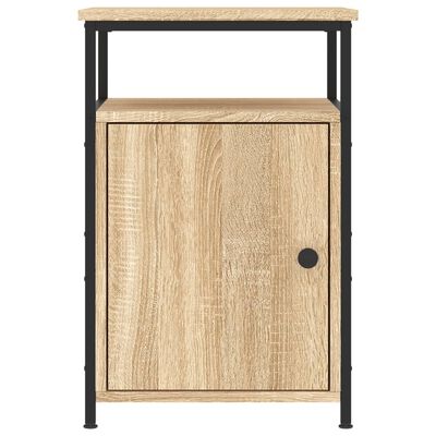 vidaXL Nachttische 2 Stk. Sonoma-Eiche 40x42x60 cm Holzwerkstoff