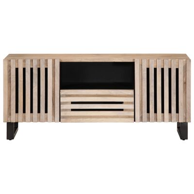 vidaXL TV-Schrank 100x34x46 cm Massivholz Mango