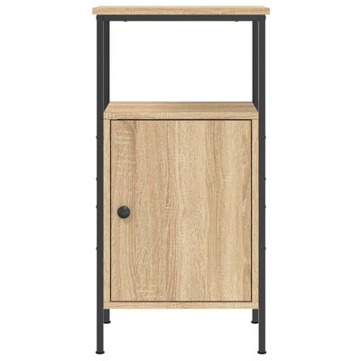 vidaXL Nachttisch Sonoma-Eiche 41x31x80 cm Holzwerkstoff