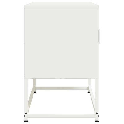 vidaXL TV-Schrank Olivgrün 100,5x39x60,5 cm Stahl