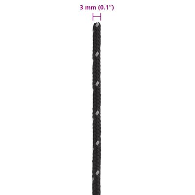 vidaXL Zeltleine Reflektierend mit Seilspannern 50 m 3 mm